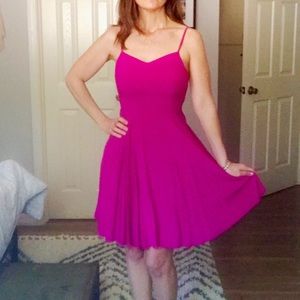 Old Navy Fit & Flare Pink Dress
